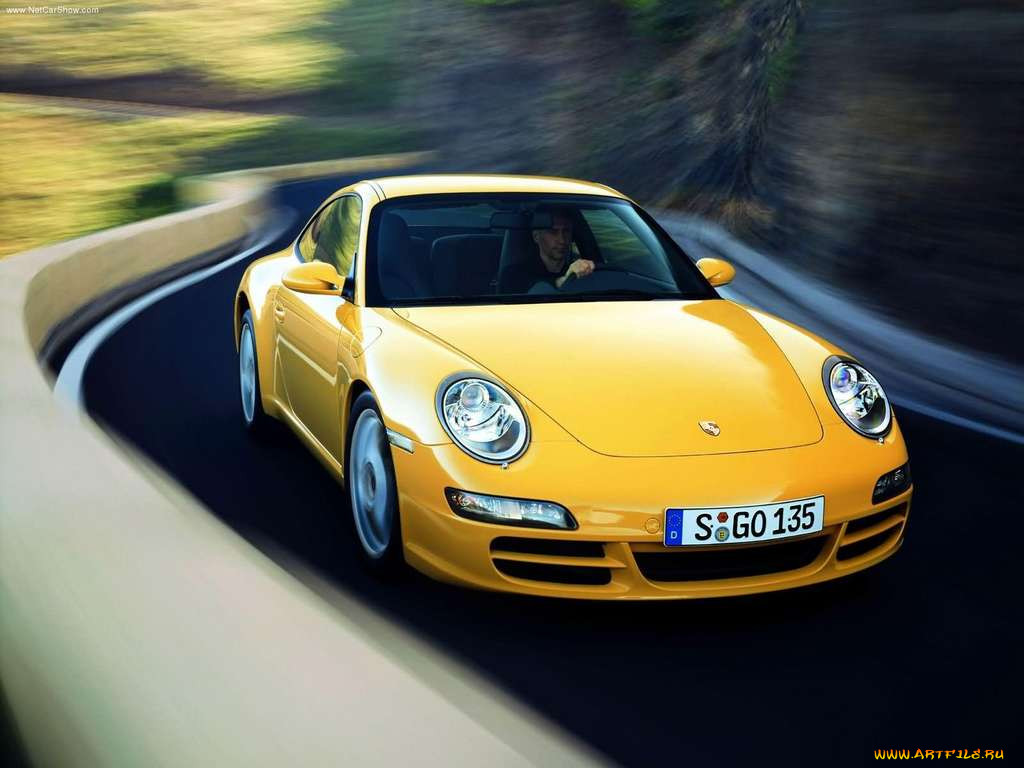 porsche, 911, carrera, 2005, 